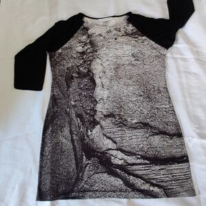 Bianca Nygard Black and Gray Women's Top